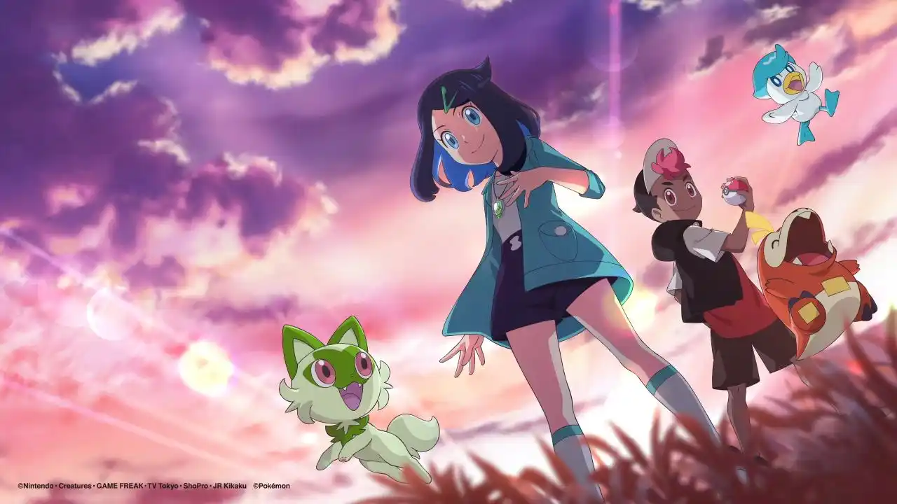 Image from Kuramanime :: Rilisan: 🔥 UPDATE 🔥 *Pokemon (2023) (Pokémon Horizons: The Series) (Episode ...