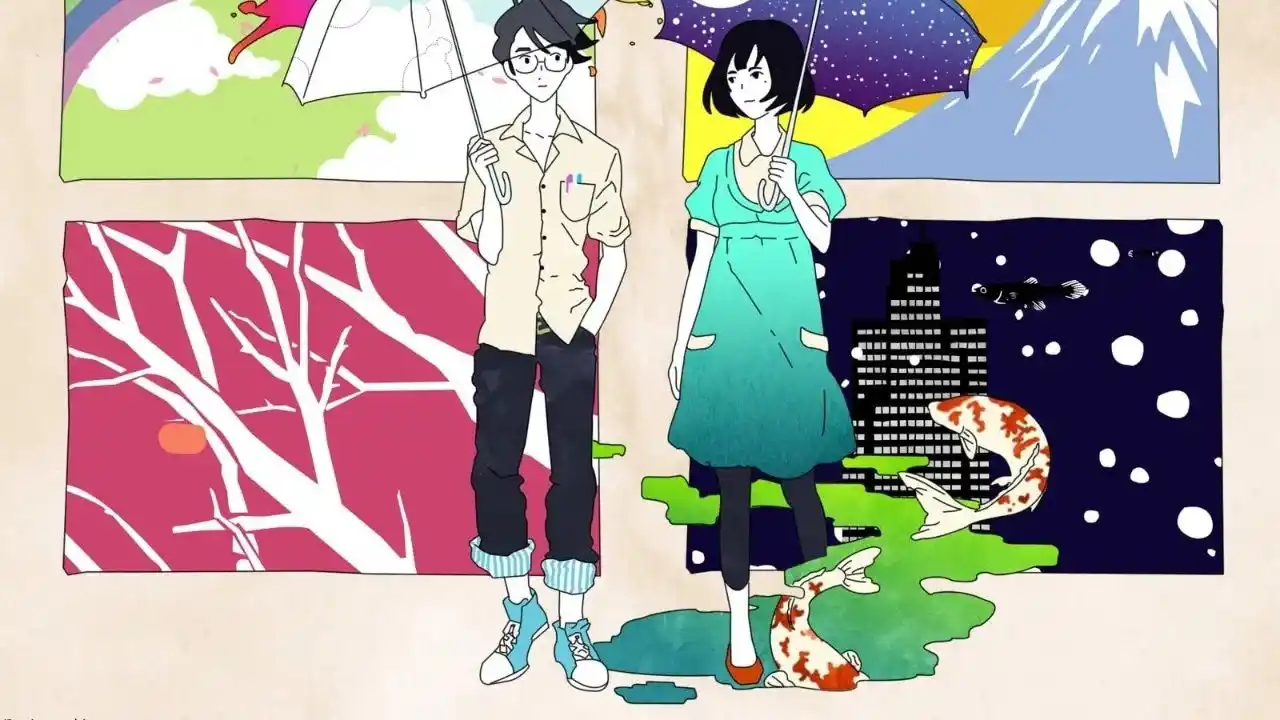 Image from Kuramanime :: Rilisan: 🔥 UPDATE 🔥 *Yojouhan Shinwa Taikei (The Tatami Galaxy) (Episode 01 ...