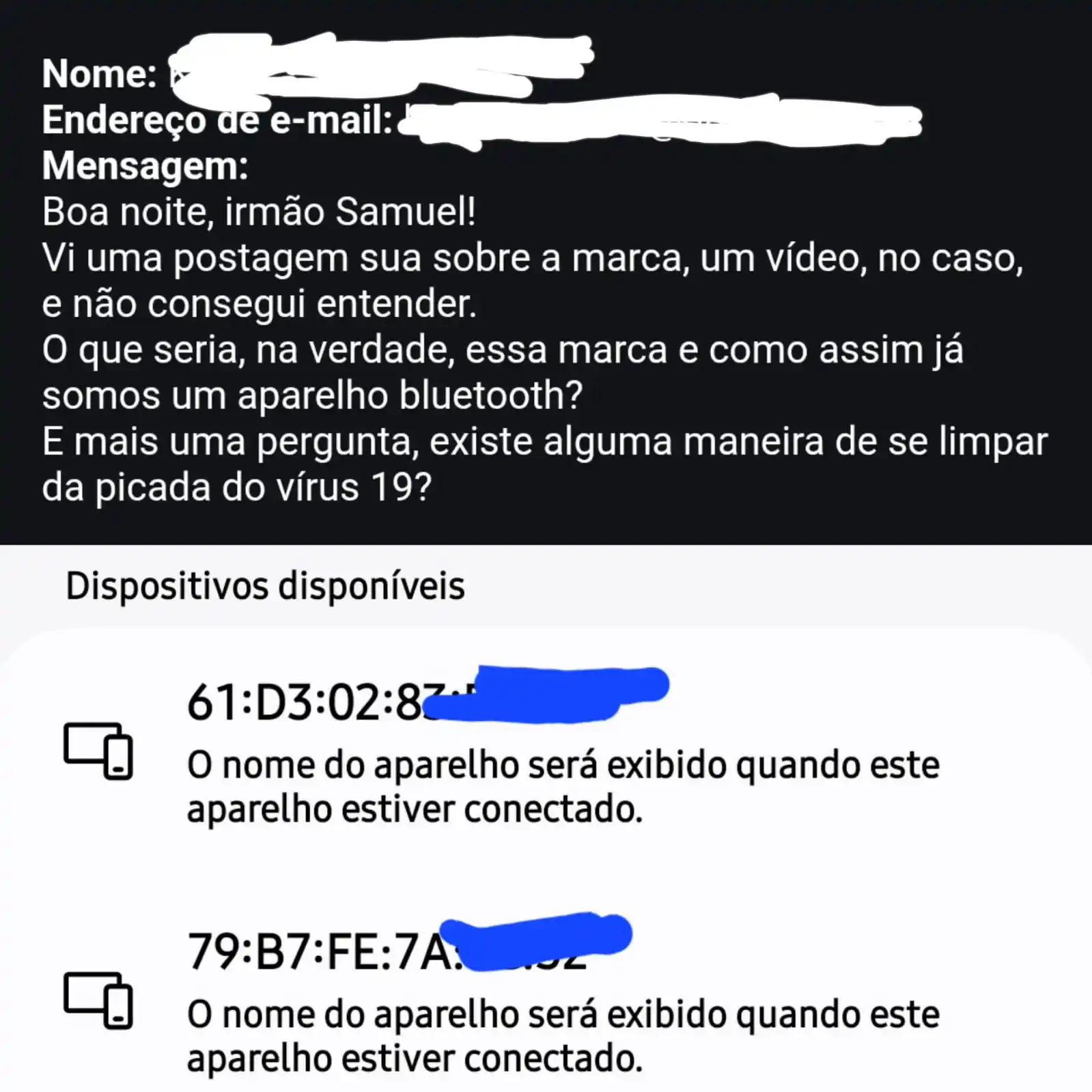 Image from A Terra é plana: Vacinas com mRNA possuem tecnologia que transforma pessoas em aparelho...