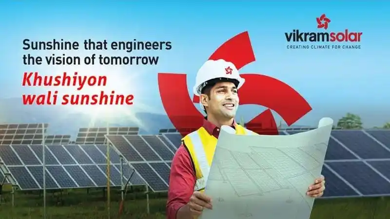 Image from Indiantelevision.com: Vikram Solar launches first TV ad with a warm ‘Khushiyon Wali Sunshine...
