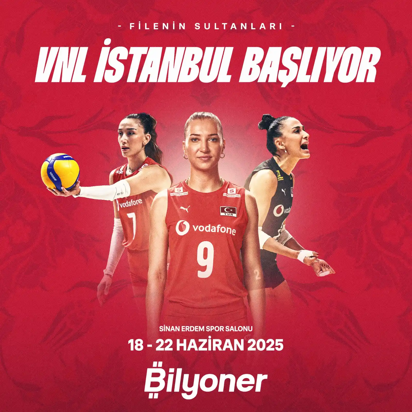 Image from Bilyoner: Voleybol Milletler Ligi heyecanı İstanbul'a geliyor! 🤩 Heyecan Bilyo...