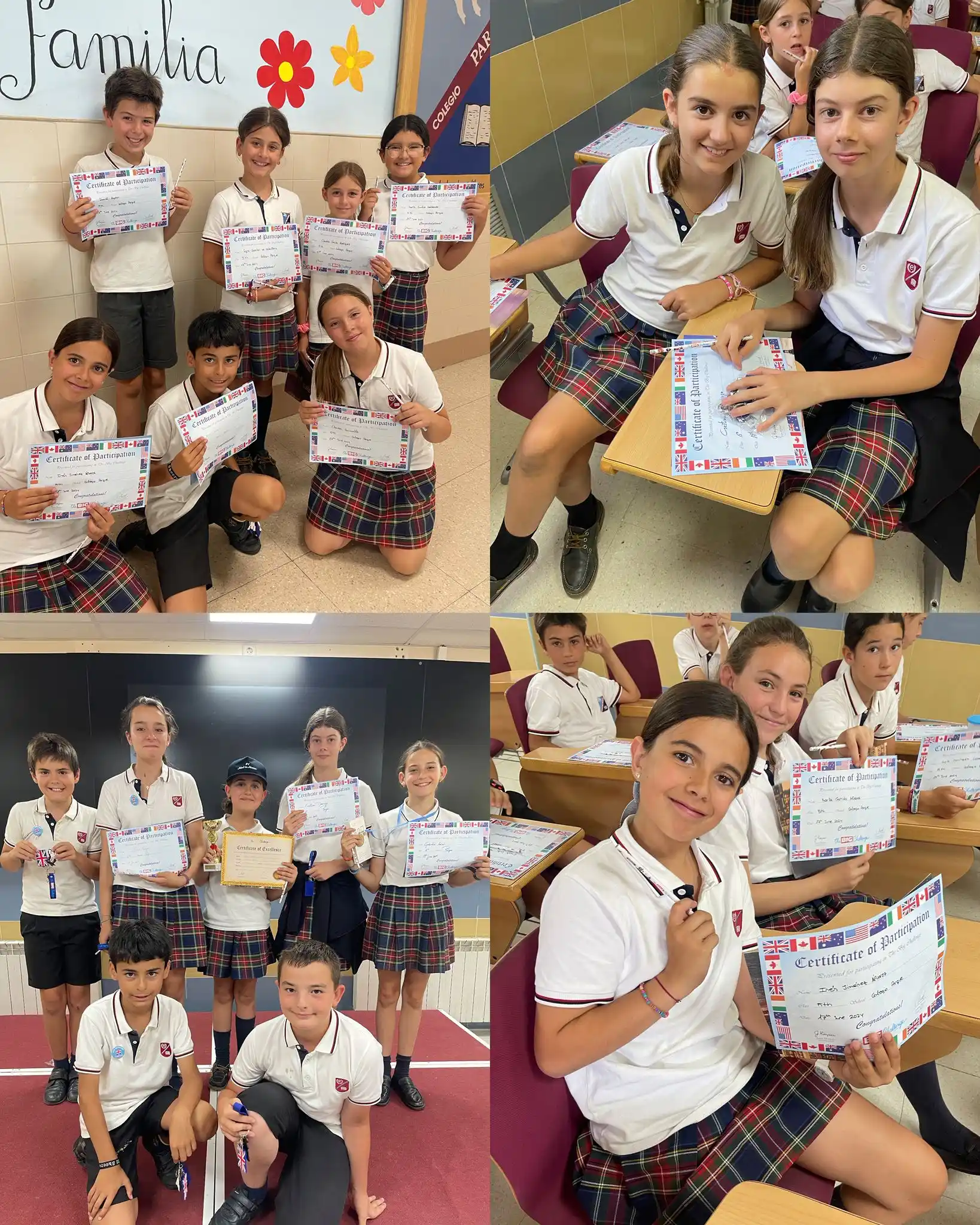 Image from COLEGIO EDUCARE PARQUE: We are delighted to announce that one of our students received the 1rd...