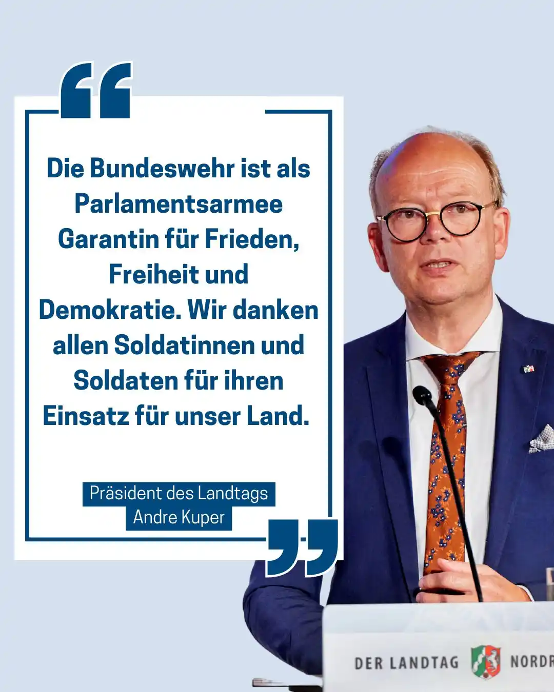 Image from Landtag Nordrhein-Westfalen : 🪖Wusstet ihr, dass heute ein besonderer Tag ist? Der 15. Juni ist ab...