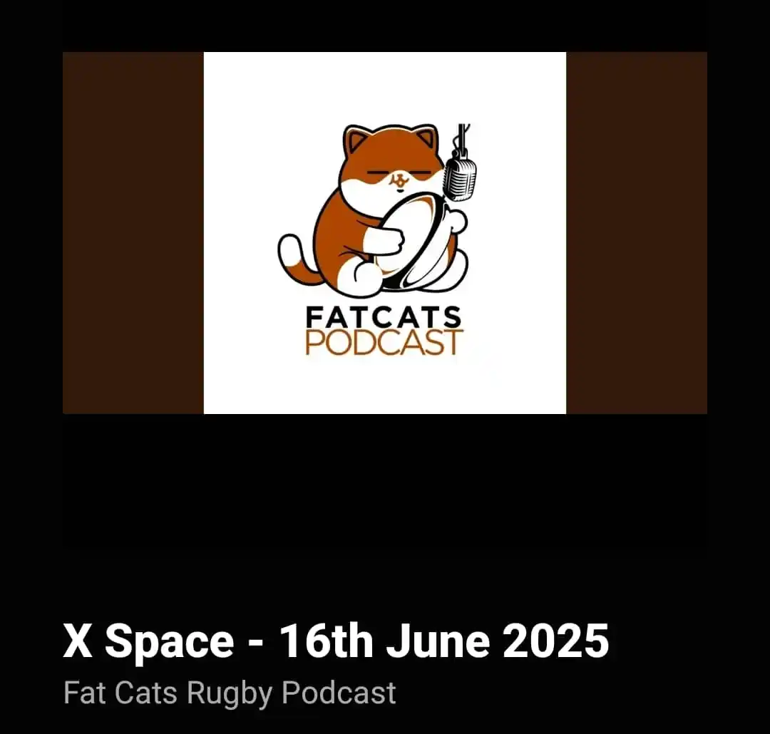 Image from Fat Cats Podcast: You can also listen to the Monday X Spaces on our audio podcast platfo...