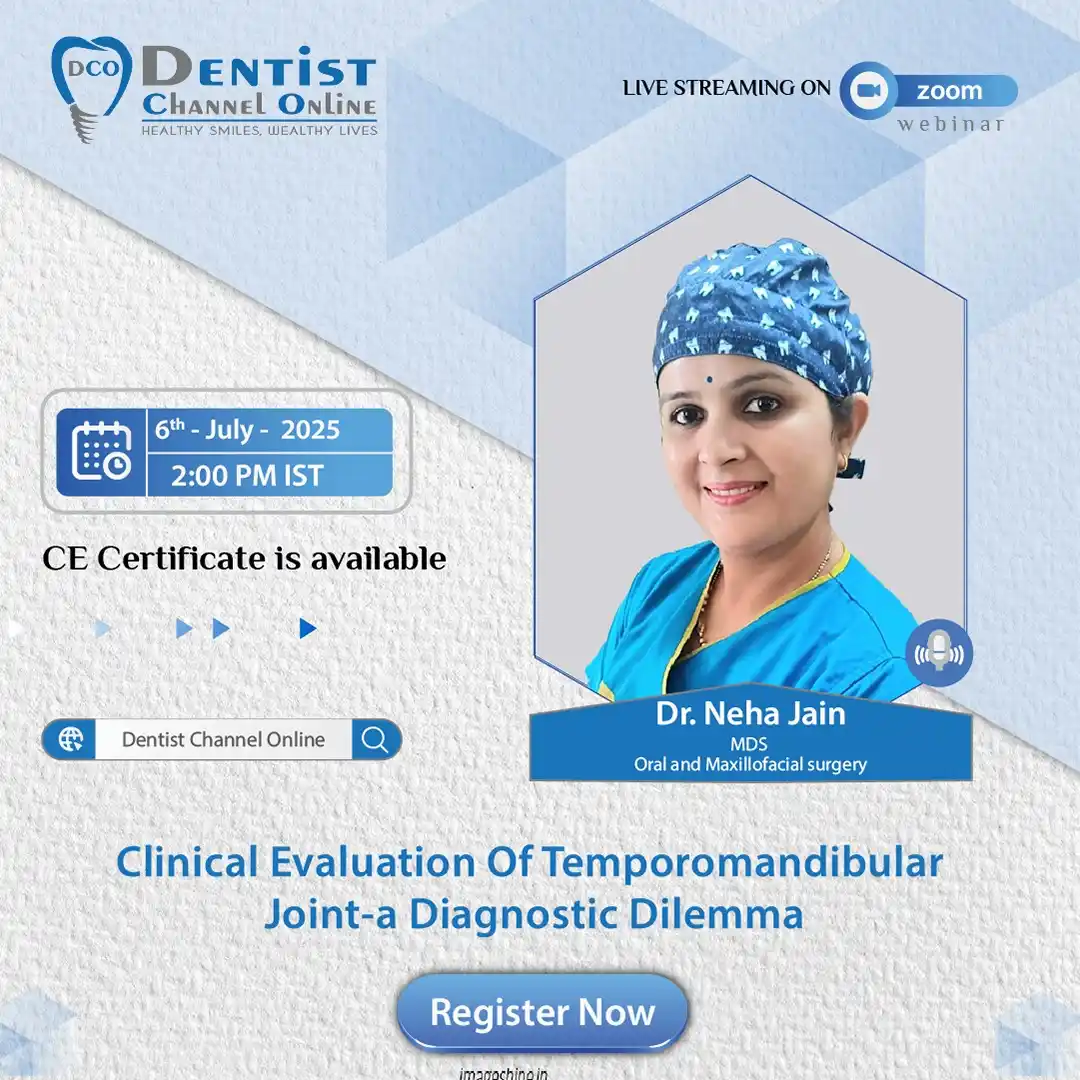 Image from Dentist Channel Online: 🦷 You're Invited! *Join the 1020th Insight Session with Dr. Neha Jain...