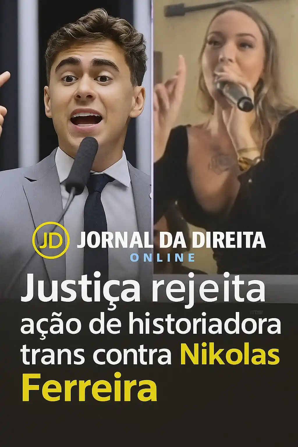Image from Jornal Da Direita Online: A 1ª Vara do Juizado Especial Cível de Salvador (BA) rejeitou ação por...