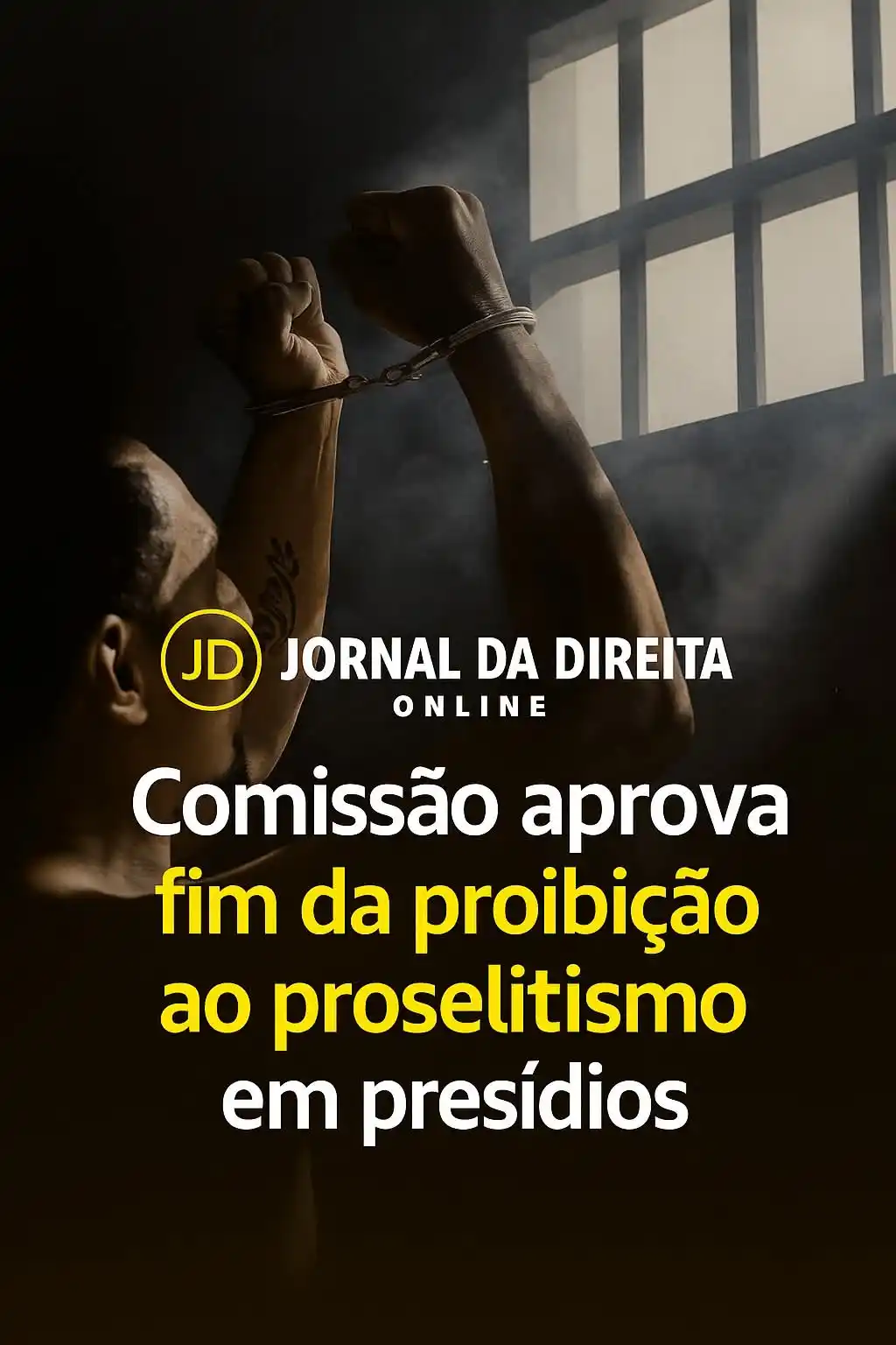 Image from Jornal Da Direita Online: A Comissão de Segurança Pública da Câmara dos Deputados aprovou, na úl...