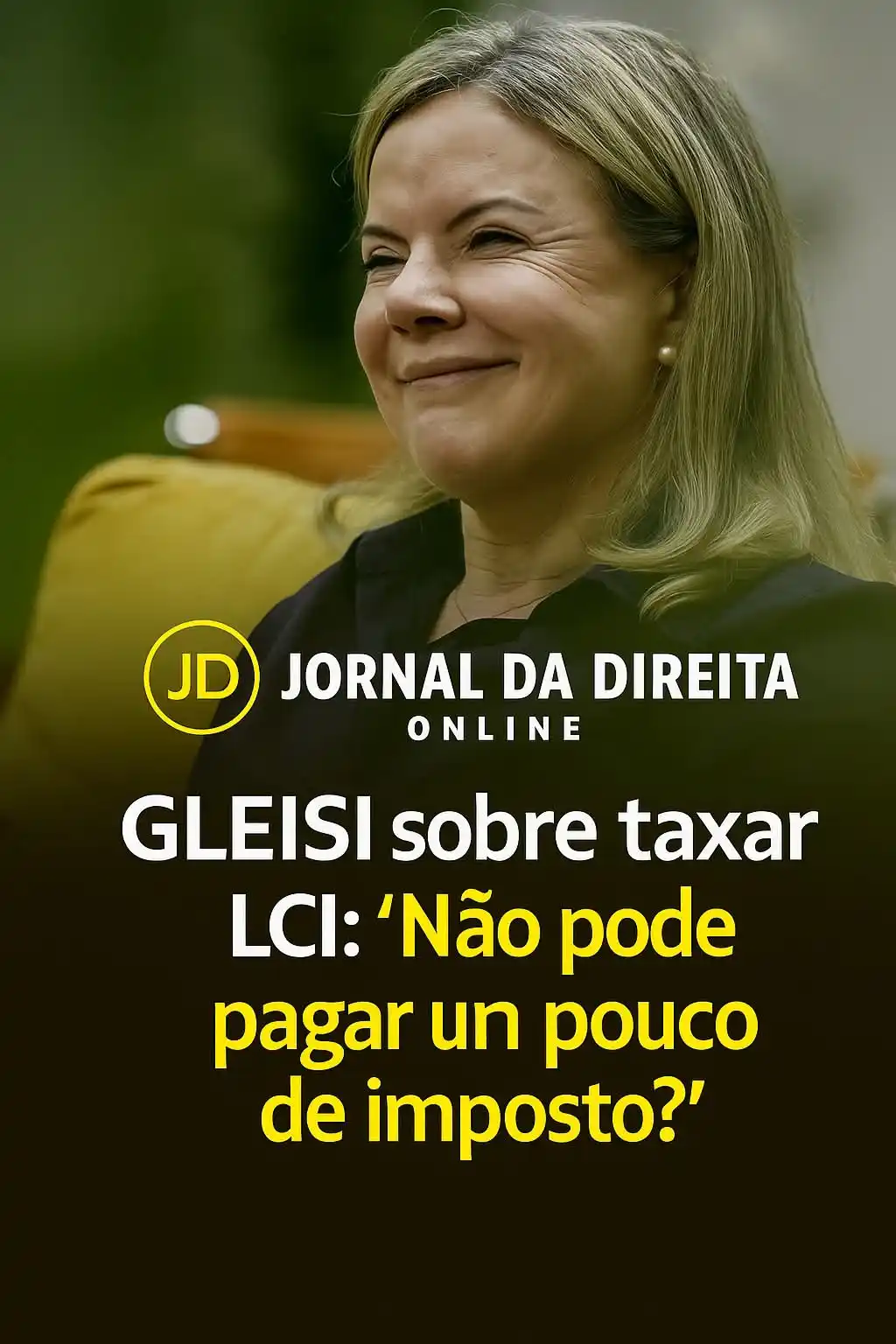 Image from Jornal Da Direita Online: A ministra Gleisi Hoffmann (Relações Institucionais) defendeu com firm...