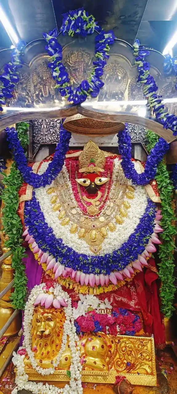 Image from अयोध्या दर्शन हनुमानगढ़ी 🇩💲🛕🙏🏻🚩: *_🚩🌹🌺🪷🌺आज दिनांक १८/०६/२०२५ बुधवार के दिन करिये माँ के राजश्री आर...