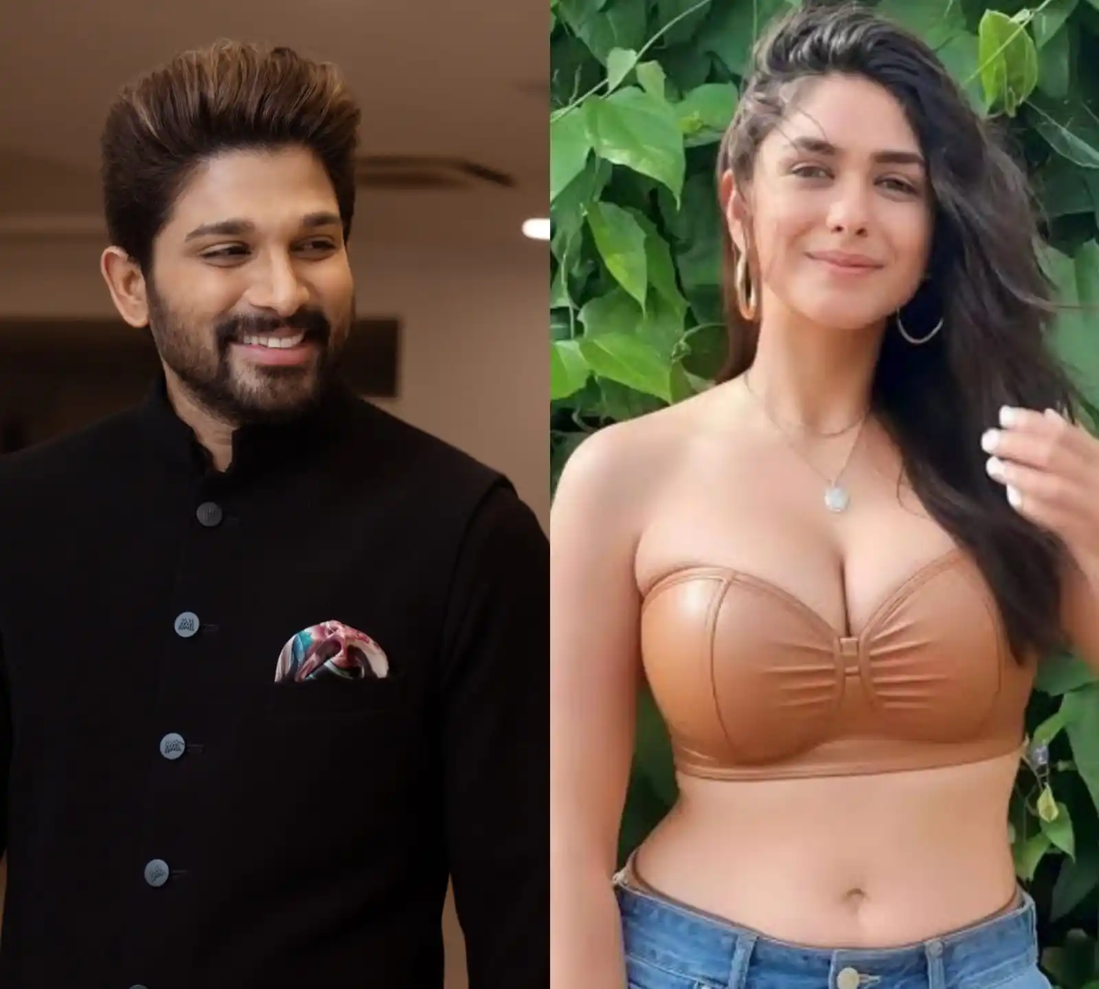 Image from Allu Arjun Updates ❤️😍: ACTION PART WAS BEING SHOT🔥 Hero & Herione In Warrior Costumes.. Up...