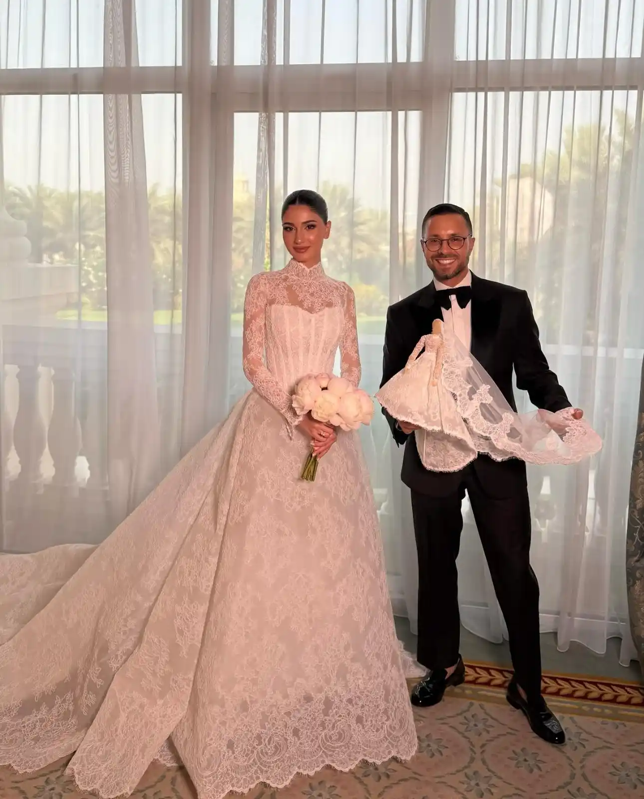 Image from Hia Magazine - مجلة هي: المصمم رامي قاضي لـ"هي": "أردت أن يكون فستان شيرين بيوتي انعكاسًا حقيق...