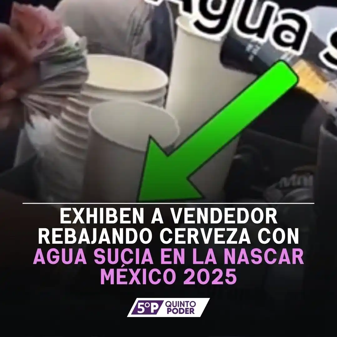 Image from Quinto Poder: Aunque la Nascar celebró su debut en CDMX con gran éxito deportivo, un...