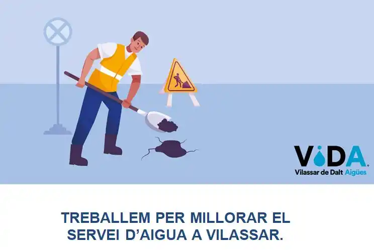 Image from Ajuntament de Vilassar de Dalt: ⚠️ AVÍS D'AVARIA ⚠️ Una avaria a la xarxa d'abastament d'aigua està p...
