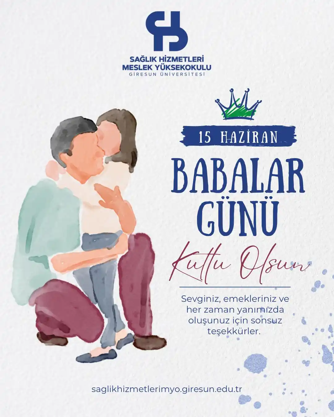 Image from Giresun Üniversitesi SHMYO: 👑 Babalar Günü Kutlu Olsun! Giresun Üniversitesi Sağlık Hizmetleri M...