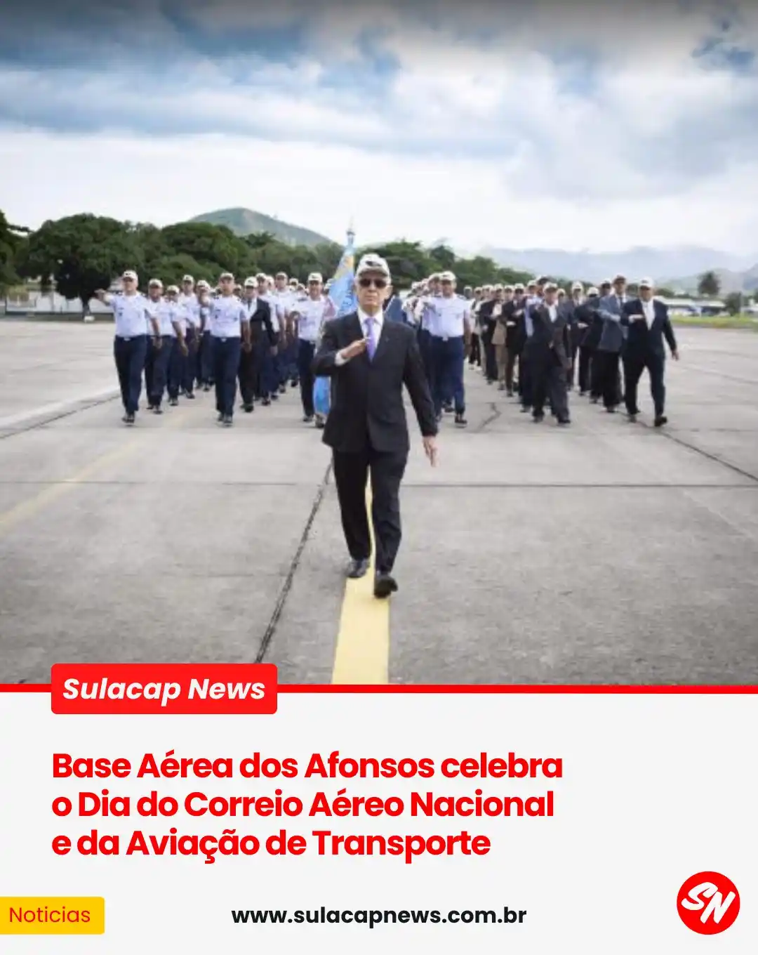Image from Sulacap News: Base Aérea dos Afonsos celebra o Dia do Correio Aéreo Nacional e da Av...
