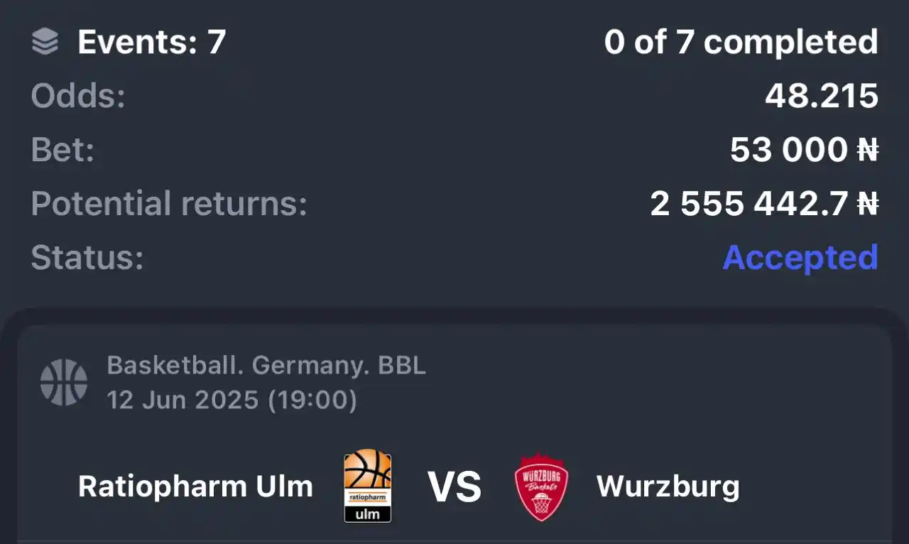 Image from Emmanuel Oc KING OF ALL SPORT: BOTD🏀💥 TICKET ON PARIPESA CODES 👇👇👇 QVFVS - 50 ODDS PE5VS - 5...