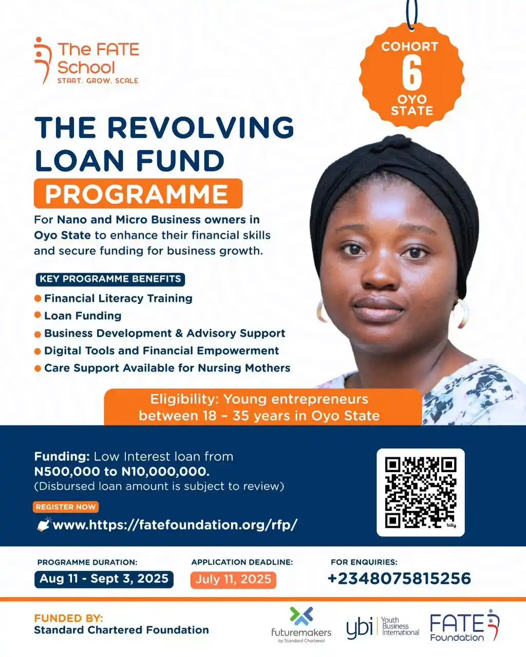 Image from Verifiable Jobs/ Opportunities With #AdetolaElegbeje: Call for Applications: Revolving Loan Fund Programme (RFP) – 6th Cohor...