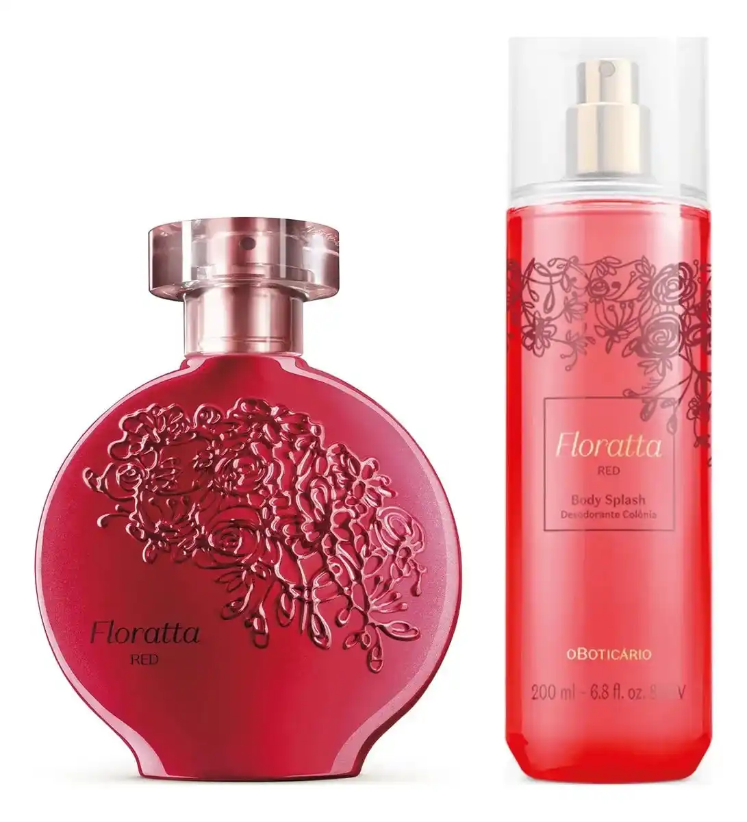 Image from UAI QUE PROMO 📢🎟️: ‼️ Combo Floratta Red: Desodorante Colônia 75ml + Body Splash Desodora...