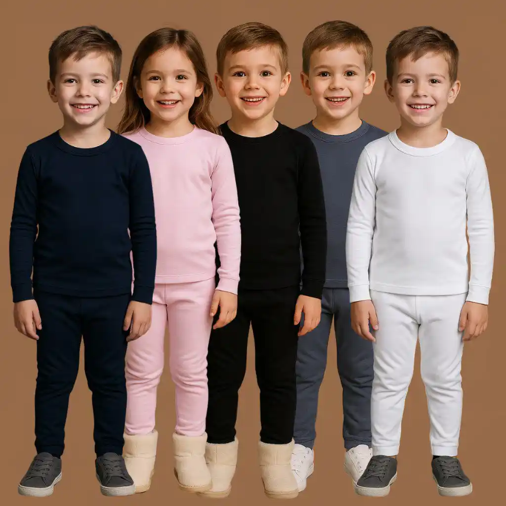 Image from Promos e ofertas | achadinho online : 🔥 Conjunto Térmico Infantil Premium Blusa Calça Peluciado Pijama Inve...