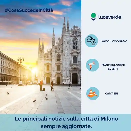 Image from Luceverde Infomobilità Milano: 📝 *Cosa Succede In Città | Mobilità* * All'Alcatraz" il concerto di...