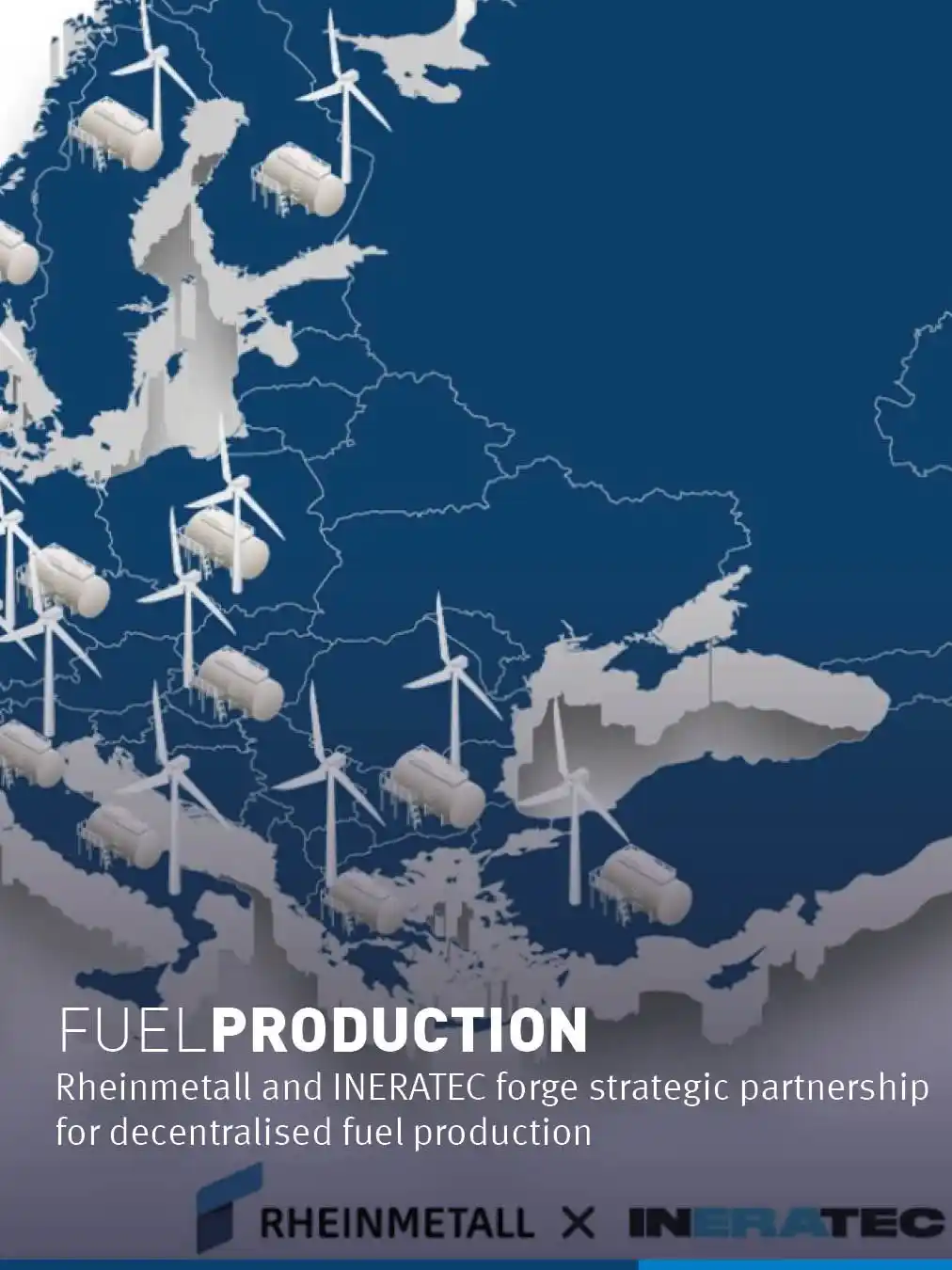 Image from Rheinmetall: ▶️ Critical infrastructures are to be supplied with safe synthetic fue...