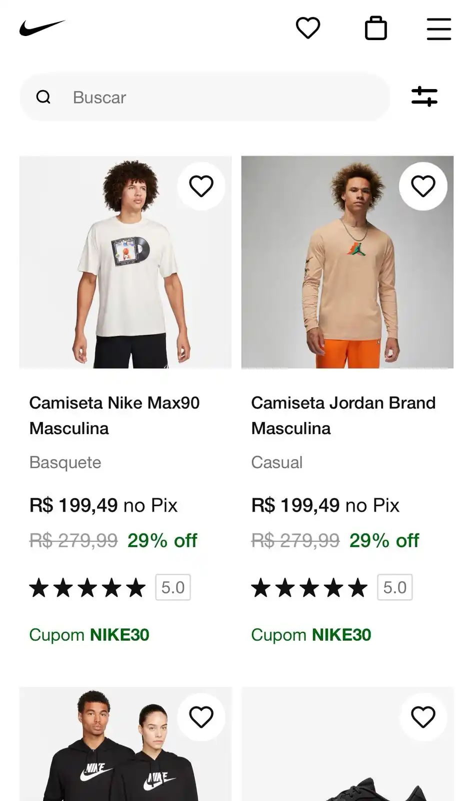 Image from Promos e ofertas | achadinho online : CUPONS NIKE 30% em produtos selecionados. Cupom : NIKE30 Validade - A...
