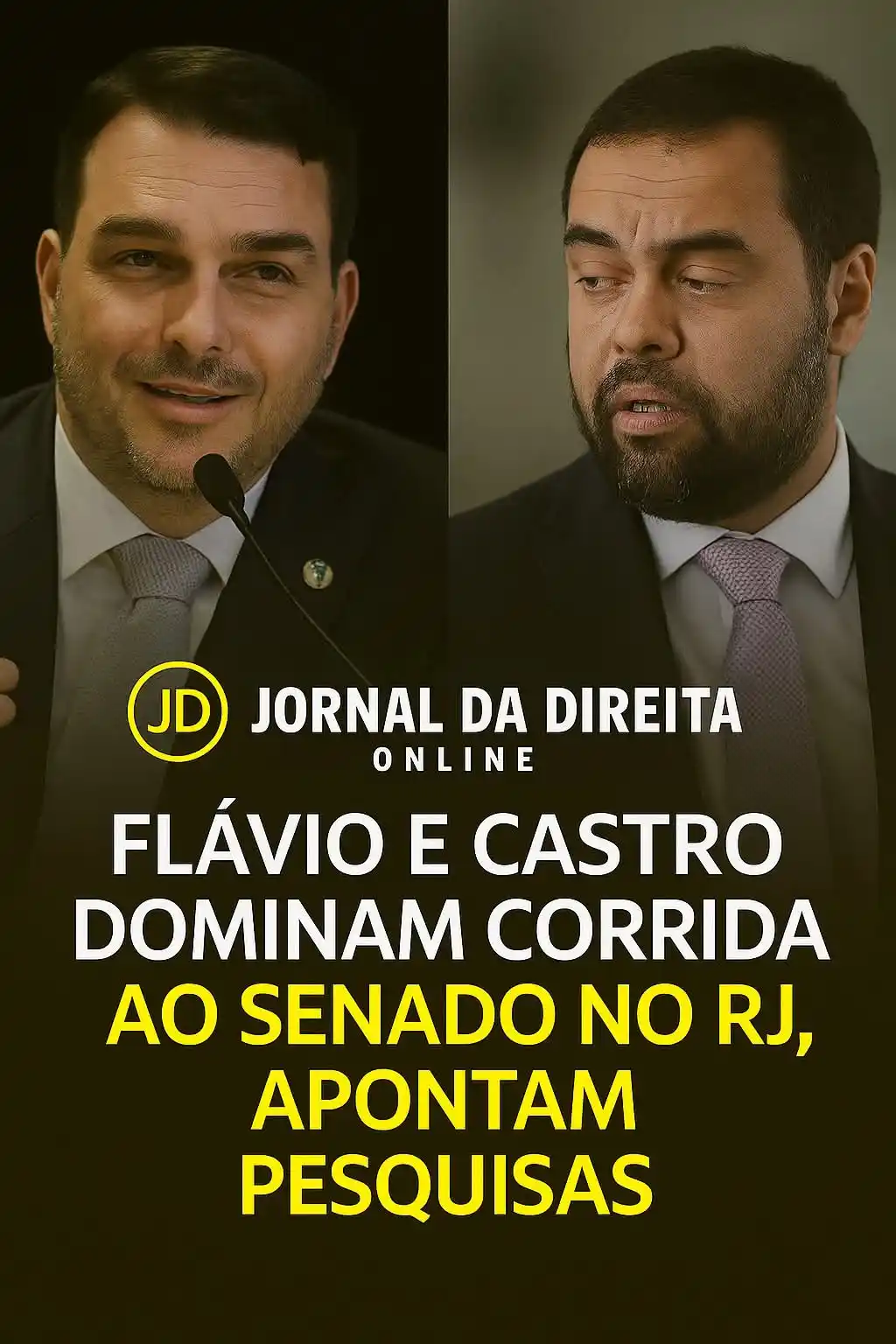 Image from Jornal Da Direita Online: De acordo com levantamento realizado entre os dias 19 e 23 de maio com...