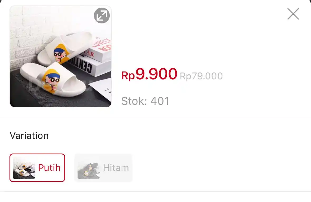 Image from DISKON SHOPEE 🛒: Dejavu Sendal Karet https://s.shopee.co.id/30cIwc1rAf?share_channel_c...