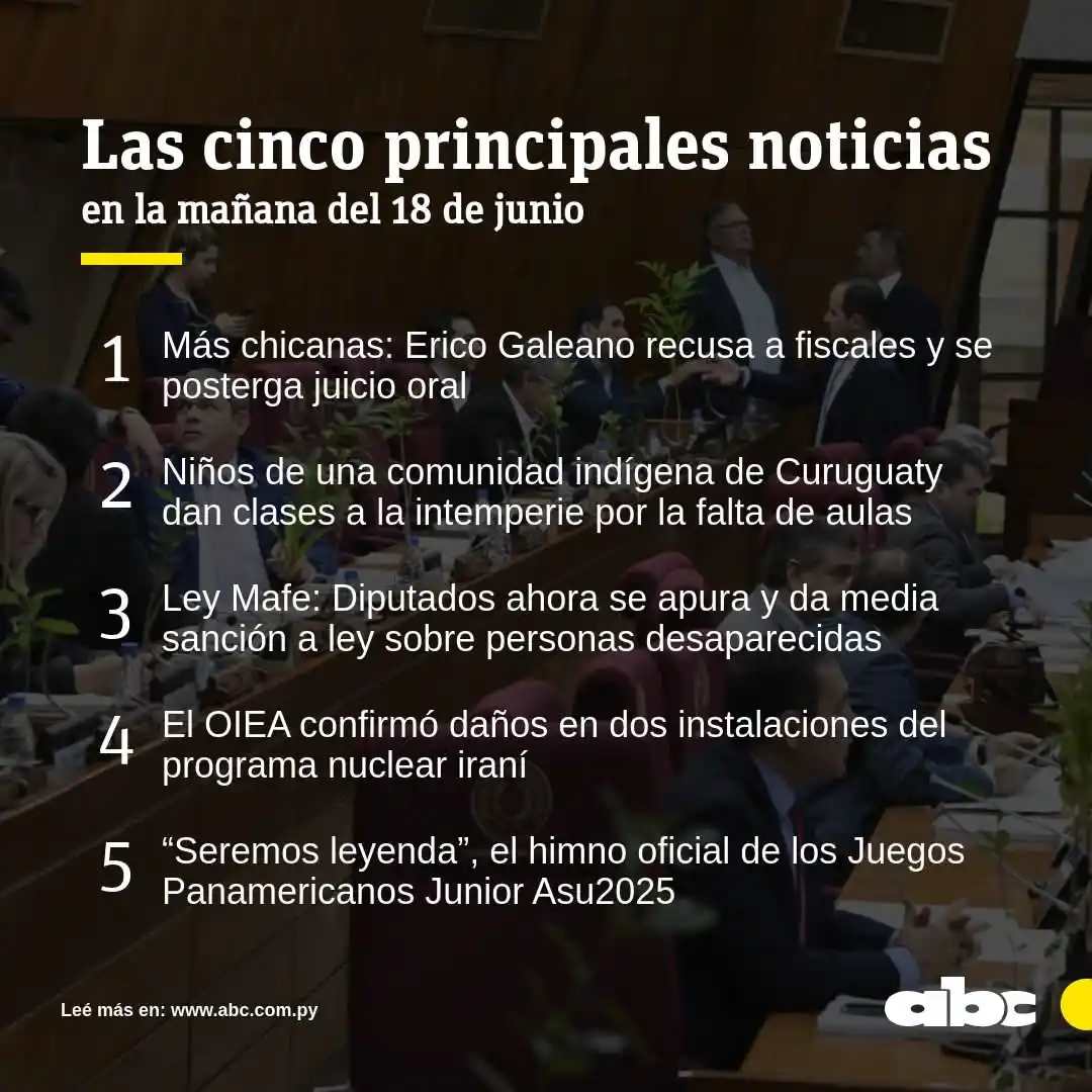 Image from Informaciones Deportivas.: Estas son las cinco principales noticias que debés conocer al iniciar ...