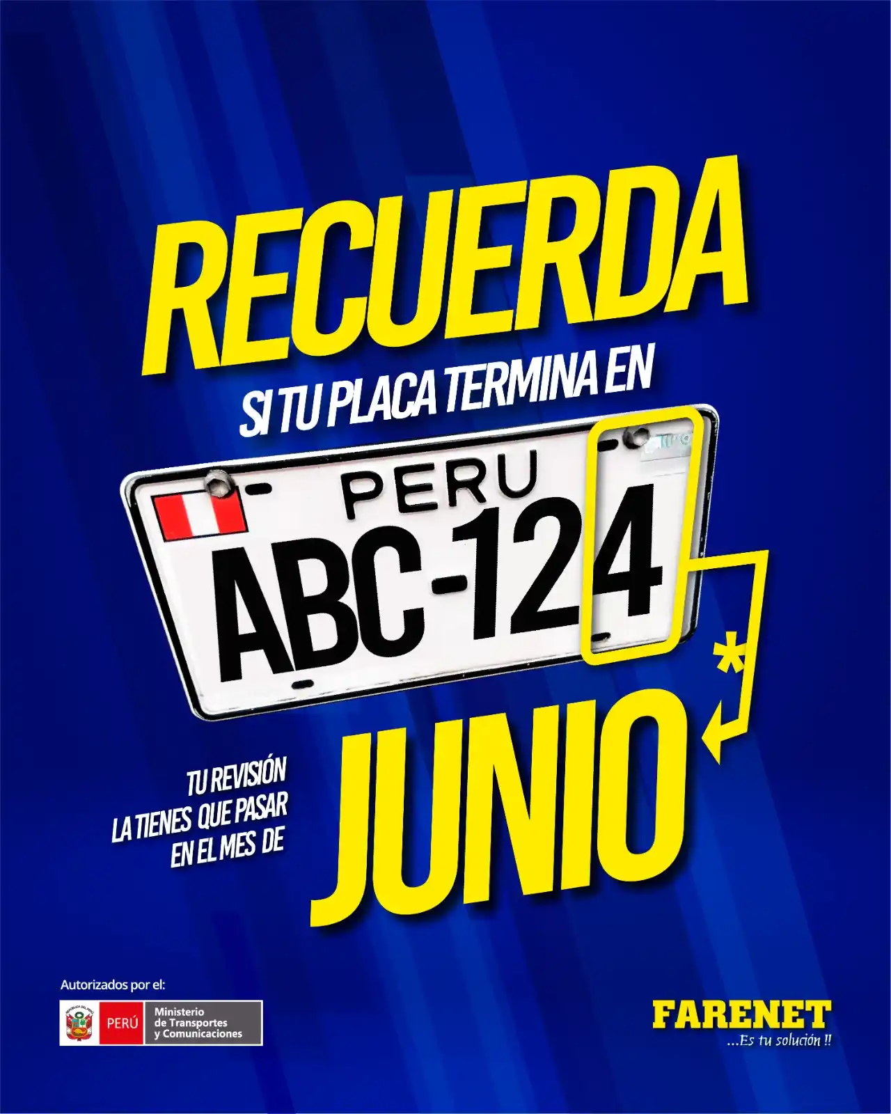 Image from Farenet Oficial: ⚒⚙️ ¡Evita multas! Si tu vehículo tiene 4 años de antigüedad (contando...