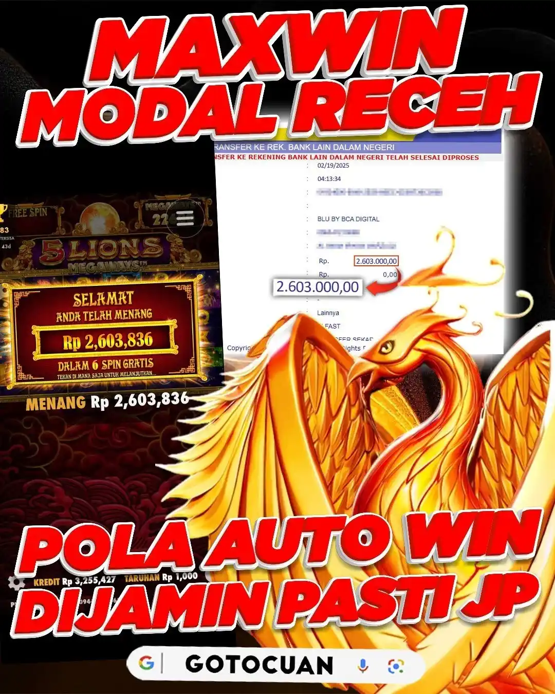 Image from GoToCuan: GOTOCUAN | 𝐒𝐈𝐓𝐔𝐒 𝐆𝐀𝐂𝐎𝐑🔥 🎮 SUDAH PASTI MANTAP DAN PERFECT U...
