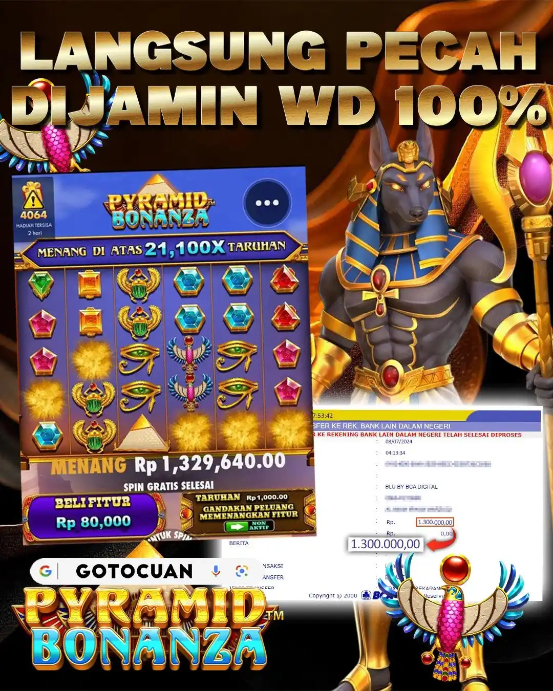 Image from GoToCuan: GOTOCUAN | 𝐒𝐈𝐓𝐔𝐒 𝐆𝐀𝐂𝐎𝐑🔥 🎮 SUDAH PASTI MANTAP DAN PERFECT U...
