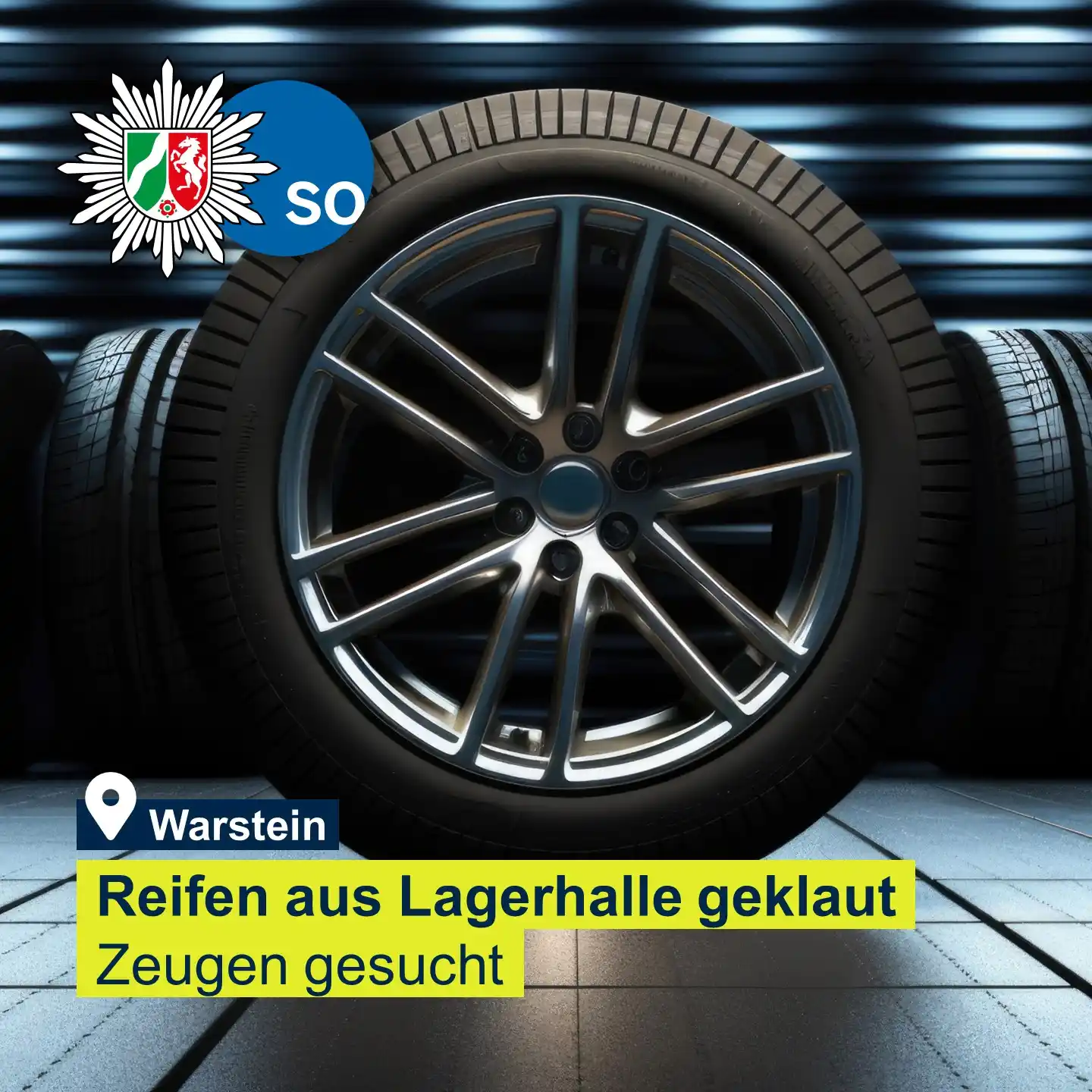 Image from Polizei NRW Kreis Soest: Guten Morgen zusammen 😁 Unsere heutigen Meldungen des Tages sind schn...