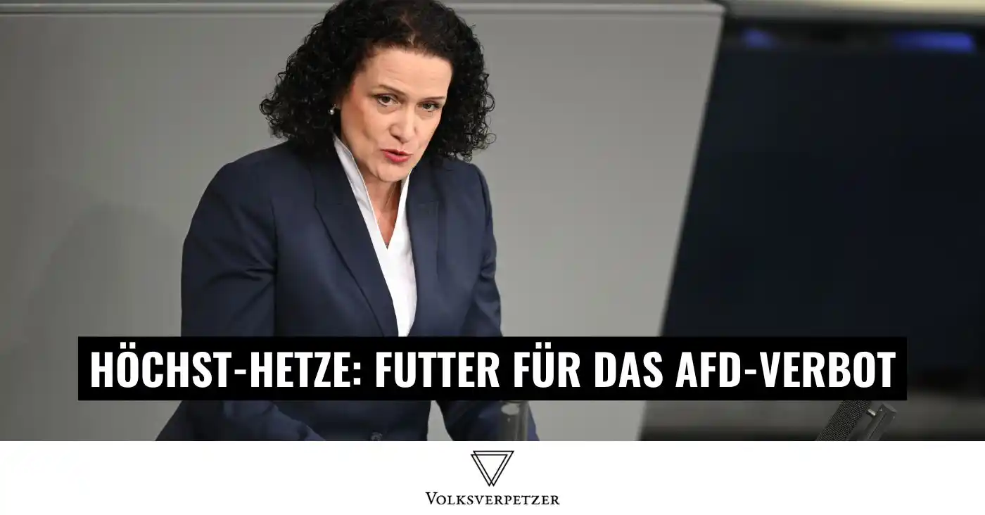 Image from Volksverpetzer: Höchst verfassungsfeindlich: Ein Hetz-Post der AfD-Politikerin Höchst ...