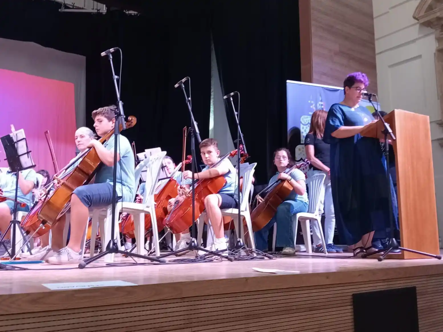 Image from Carmen Álvarez 🔻: 🎼🎶Hoy se ha celebrado en el Auditorio Municipal 'Manolo Sanlúcar' un...