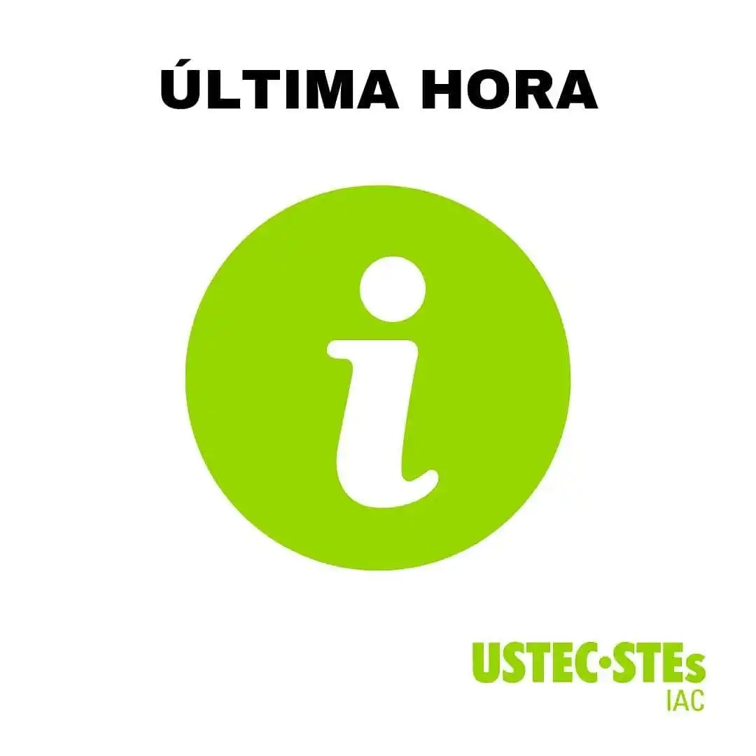 Image from USTEC•STEs (IAC) : ℹ️ *Novetats sobre la mesa sectorial* Gràcies a la pressió exercida ...