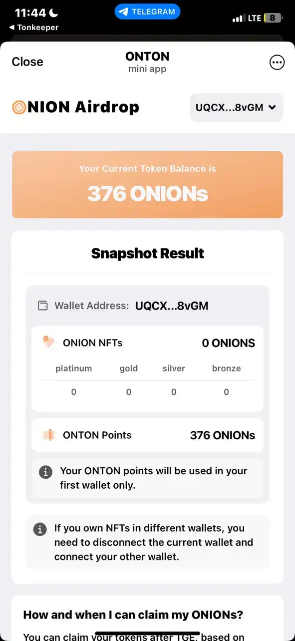 Image from WEB3PLANETZ: If you’ve been claiming SBT’s Connect the wallet you’ve been using to...