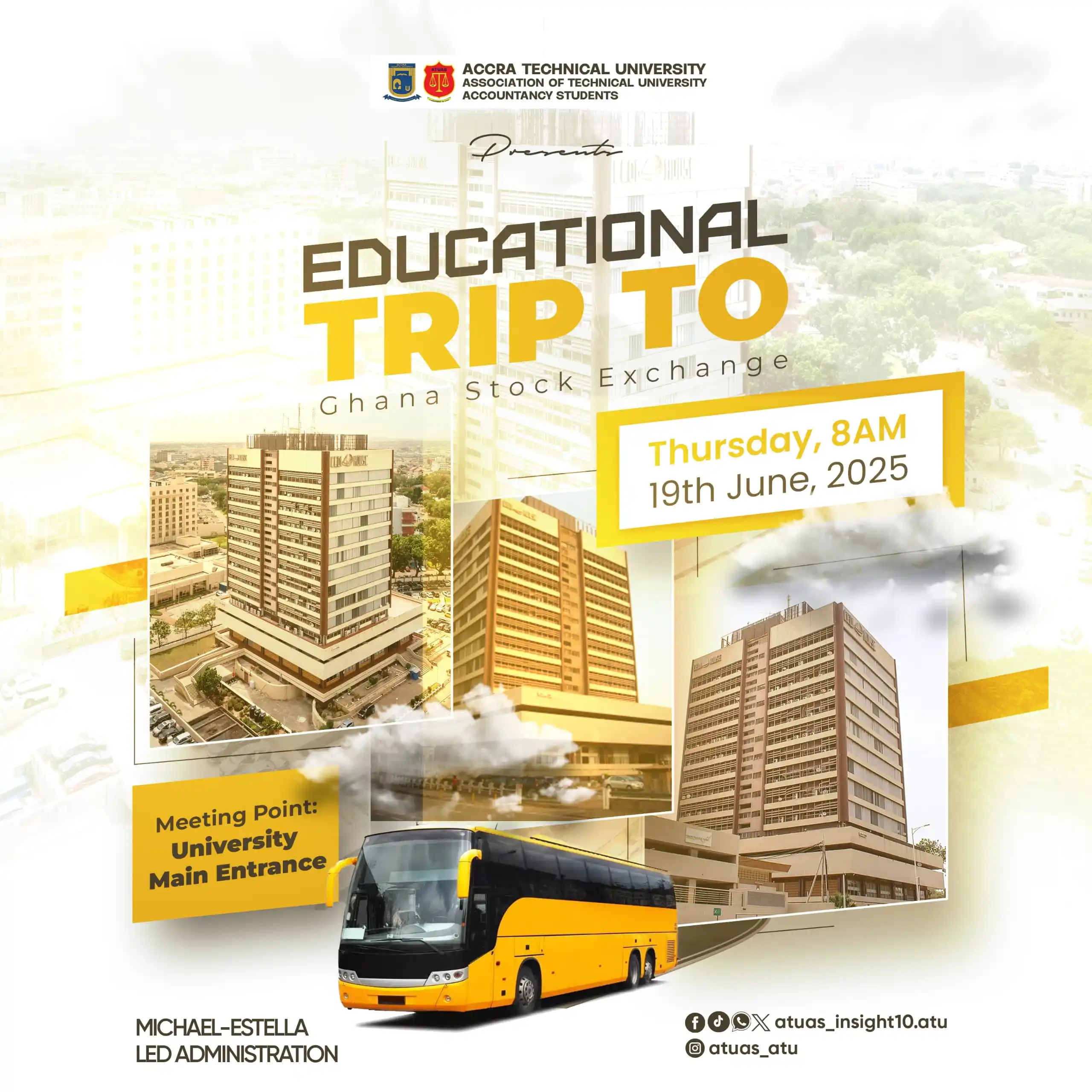 Image from atuas_insight10.atu: *Industrial Trip to Ghana Stock Exchange* *Date: Thursday 19th June, ...