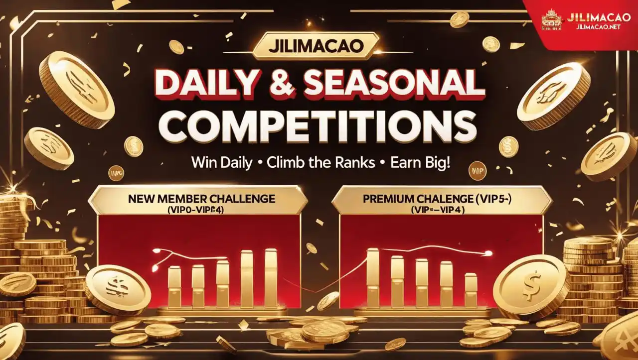 Image from JILIMACAO OFFICIAL CHANNEL: 🎯 JILIMACAO Daily & Seasonal Competitions Win every day. Climb the ra...