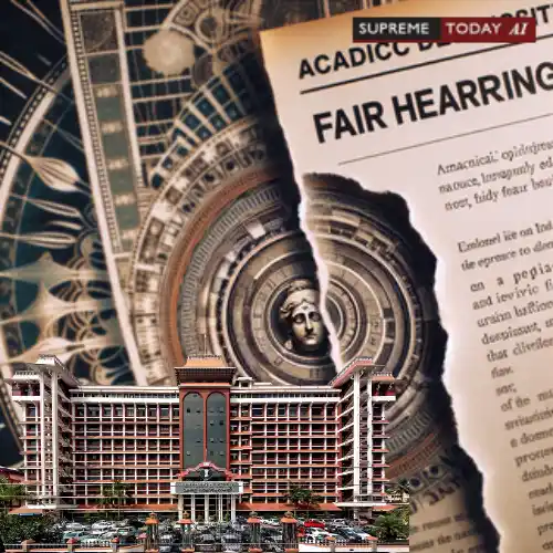 Image from Supreme Today AI: Kerala HC: Denial of Specific Charges & Fair Hearing in Student Discip...