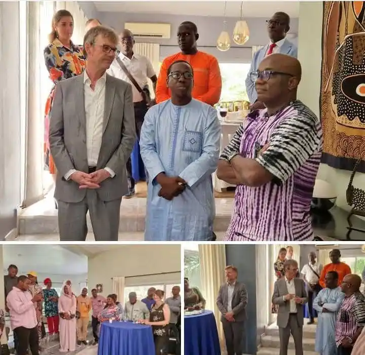 Image from Bamada.net: L’ambassadeur Thomas Eckert salue le rôle des journalistes dans le dév...
