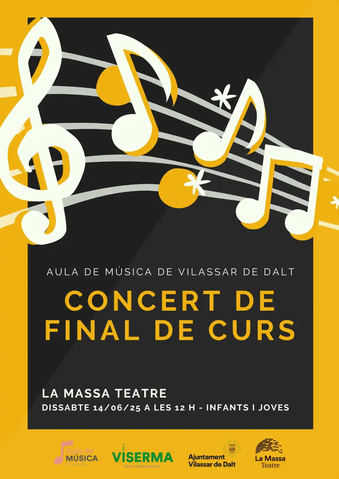 Image from Ajuntament de Vilassar de Dalt: L' Aula de música celebra demà al migdia el final del curs 2024-2025 a...