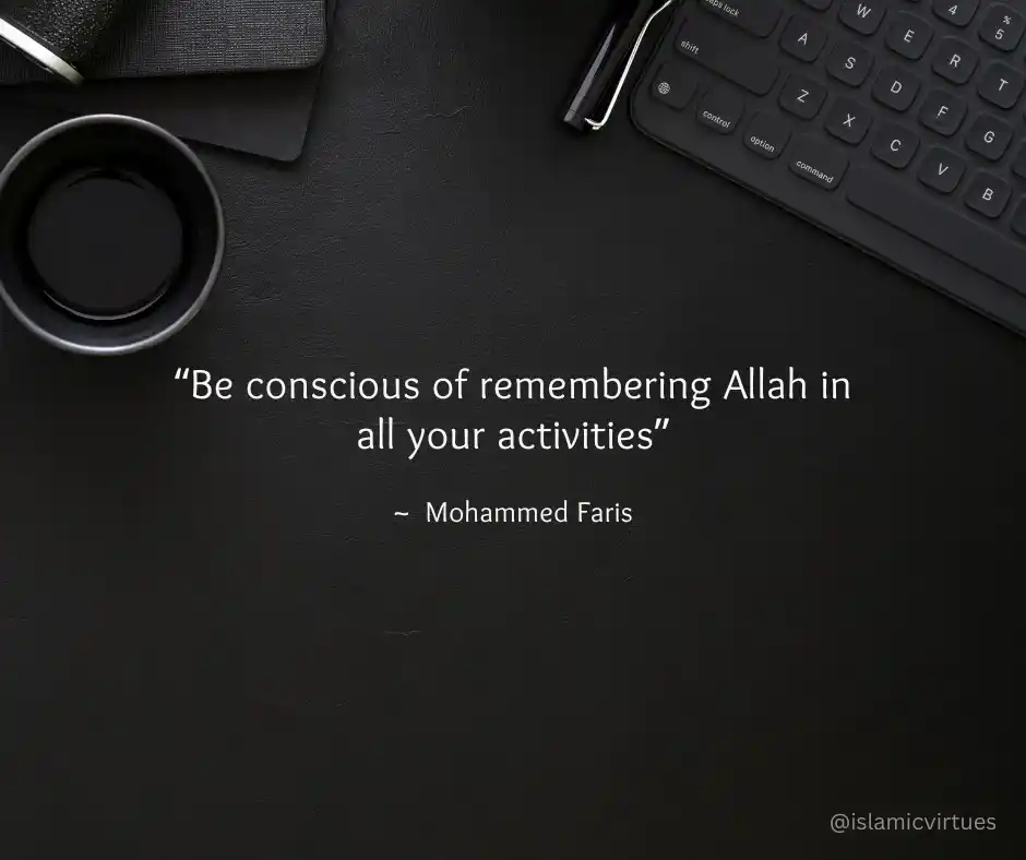 Image from Islamic Virtues: Let's have a productive start to the week with the *remembrance of All...