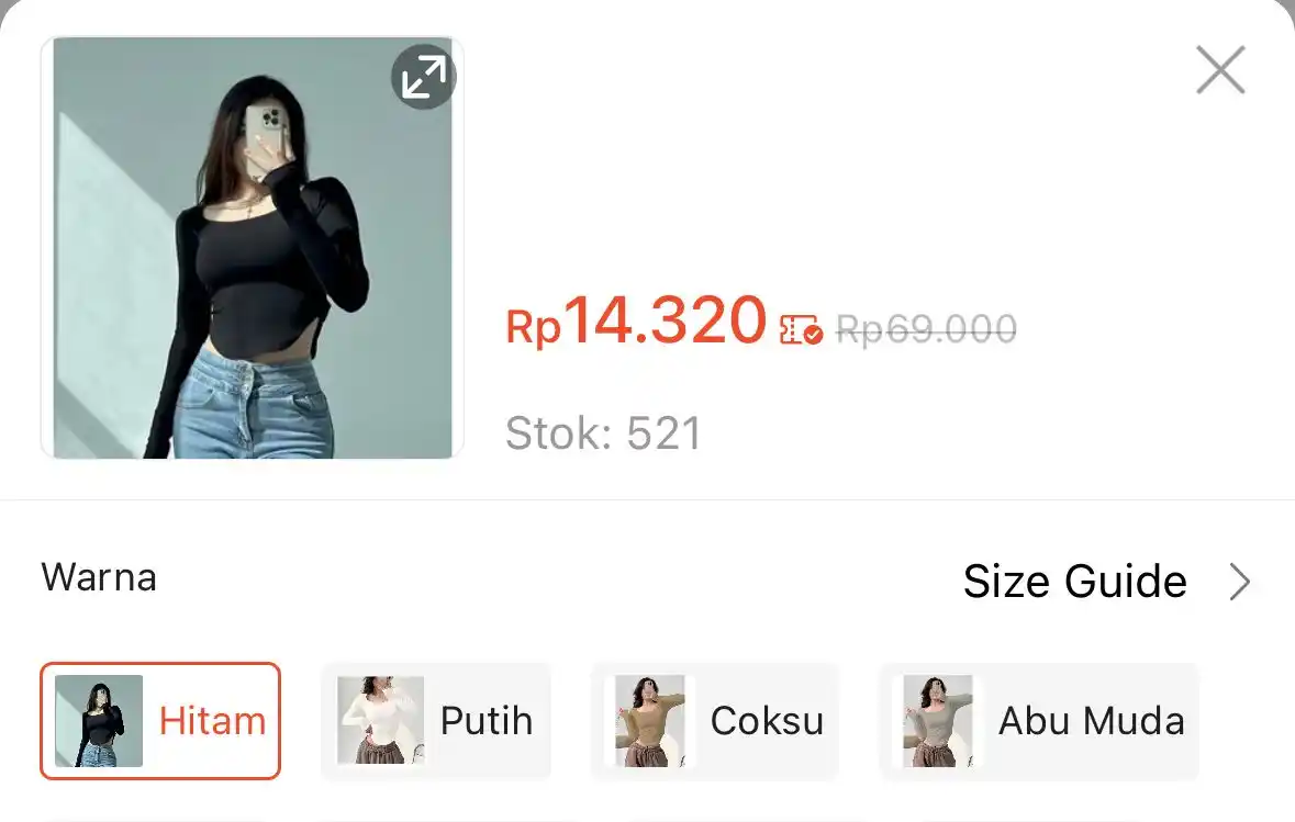 Image from DISKON SHOPEE 🛒: Longsleeve Neck Knit Shirt Blouse https://s.shopee.co.id/9UpoQdxbTN?sh...