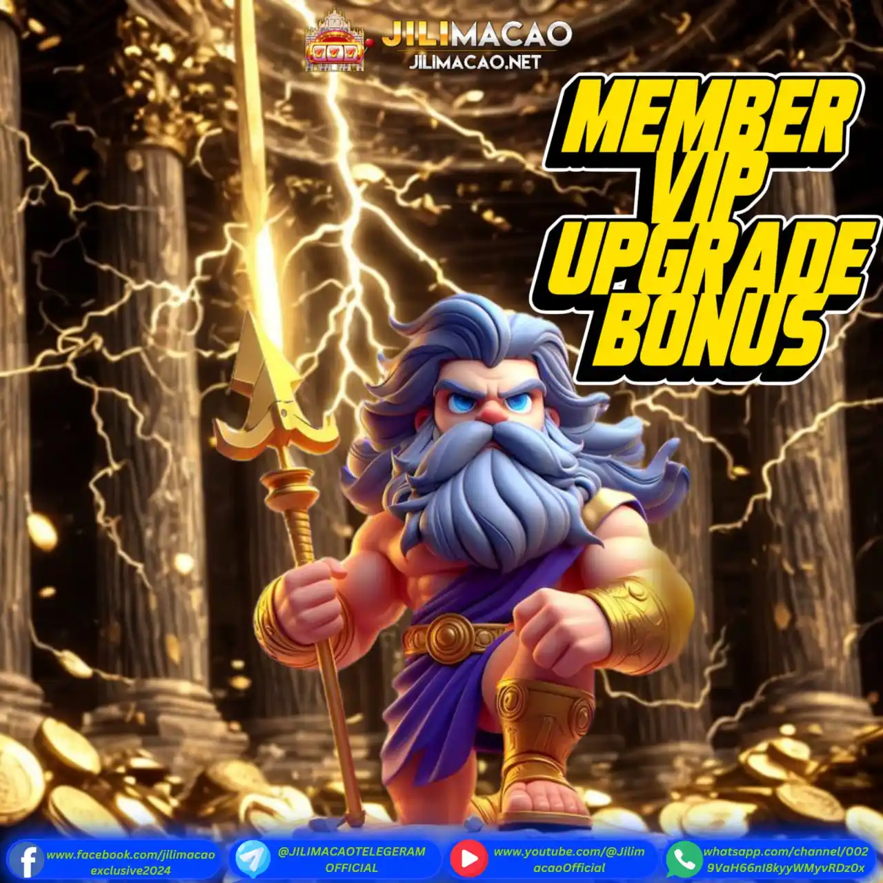Image from JILIMACAO OFFICIAL CHANNEL: 🎖 Member VIP Upgrade Bonus 🎖 ✨ Elevate Your VIP Status & Enjoy Prem...