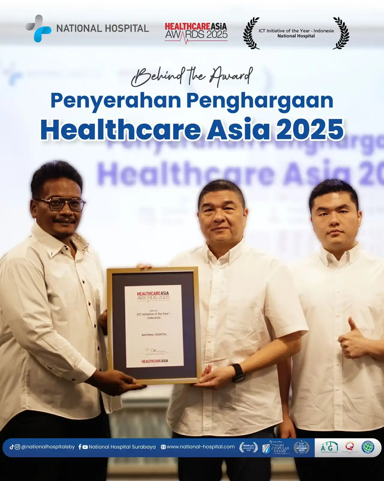 Image from NATIONAL HOSPITAL: National Hospital Kembali Membawa Pulang Penghargaan dari Healthcare A...