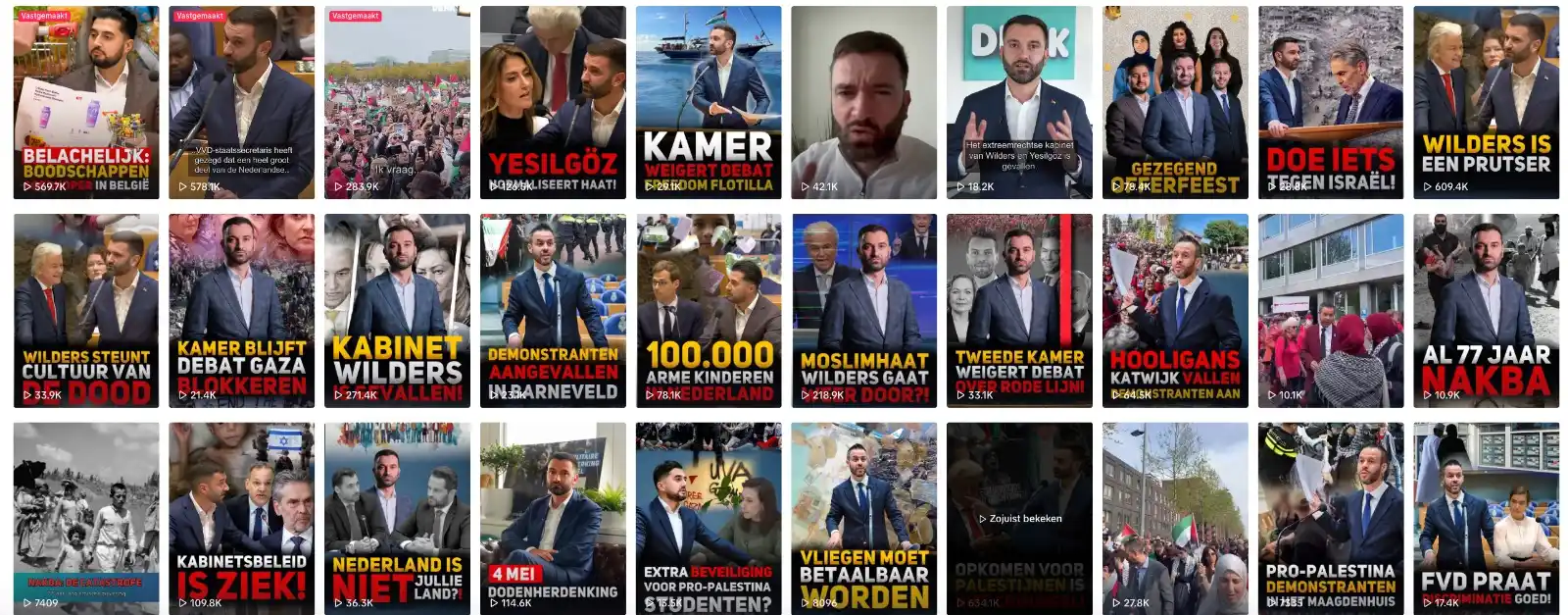 Image from Jaap van Zessen: Nieuwsbrief 113: Deze politieke partijen groeien nu het snelst op TikT...