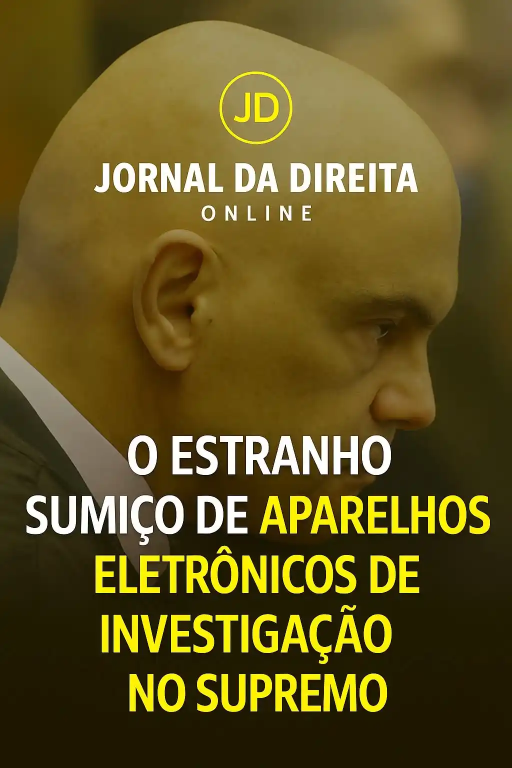 Image from Jornal Da Direita Online: O STF, por meio do ministro Alexandre de Moraes, exigiu explicações da...
