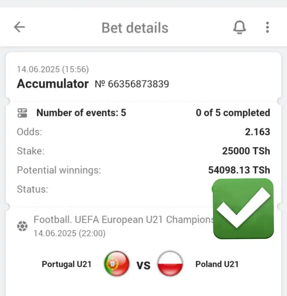 Image from Sports Spirt: Odds za leo SPINBETTER🎯 Code 👉2VBST ... Weka odds hizi upate mtaji T...