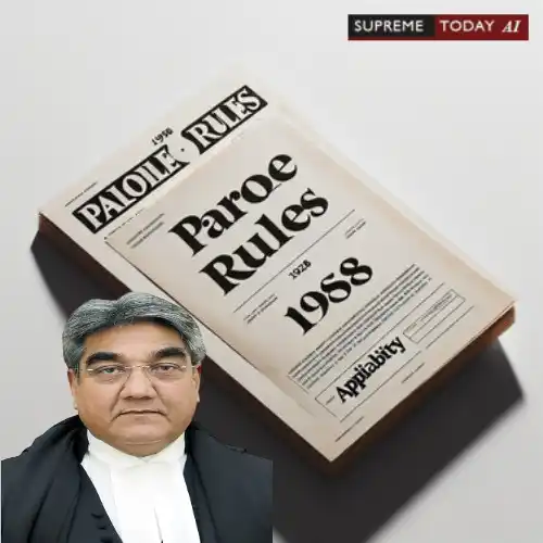 Image from Supreme Today AI: Parole Application: Rajasthan HC Directs Consideration Under Rajasthan...